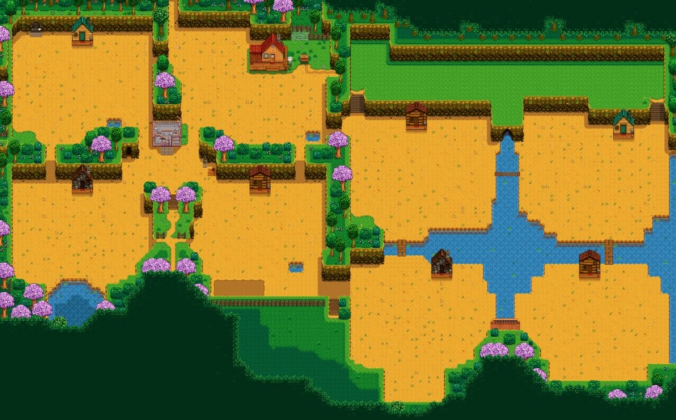 《星露谷物語》雙地區八角農場MOD