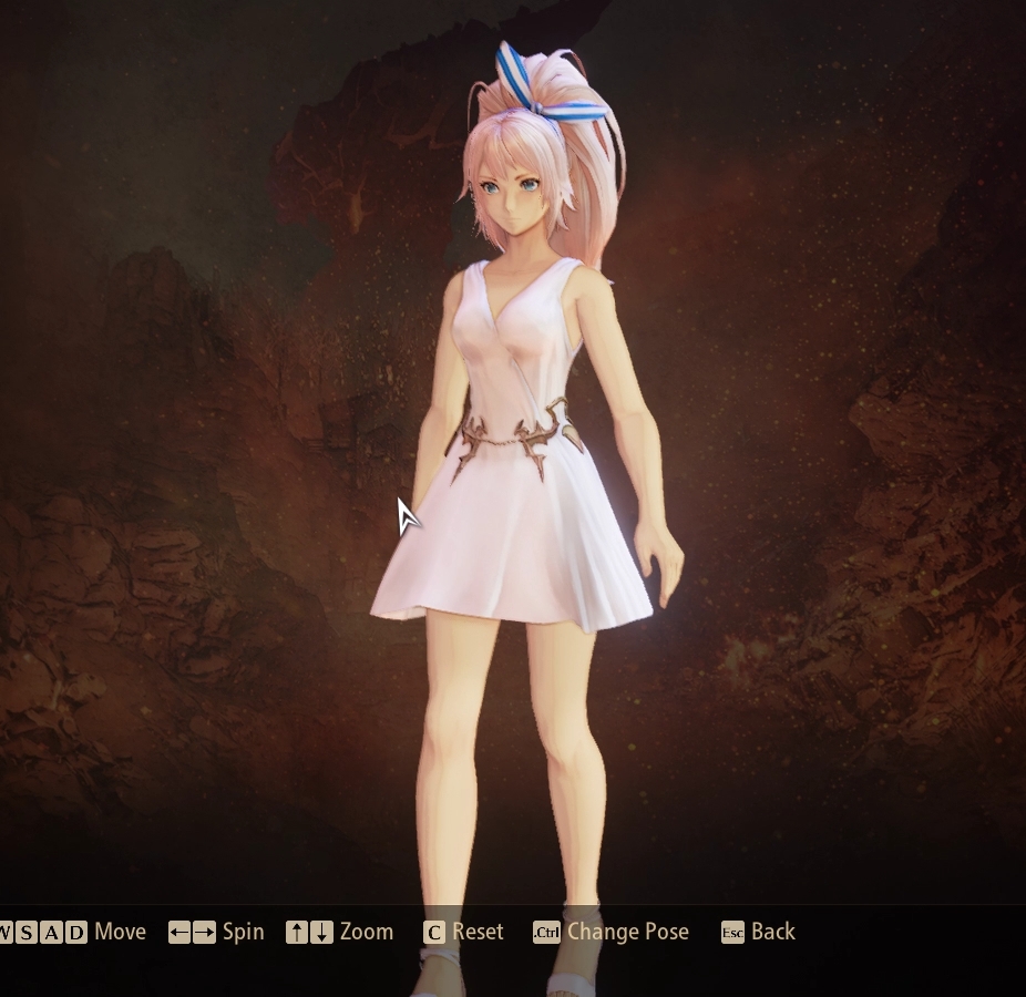 《破曉傳說》希儂白色短裙MOD