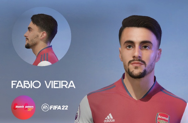 《FIFA 22》法比奧·維埃拉臉型補丁