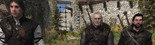 《巫師3：狂獵》NPC的巫師盔甲MOD