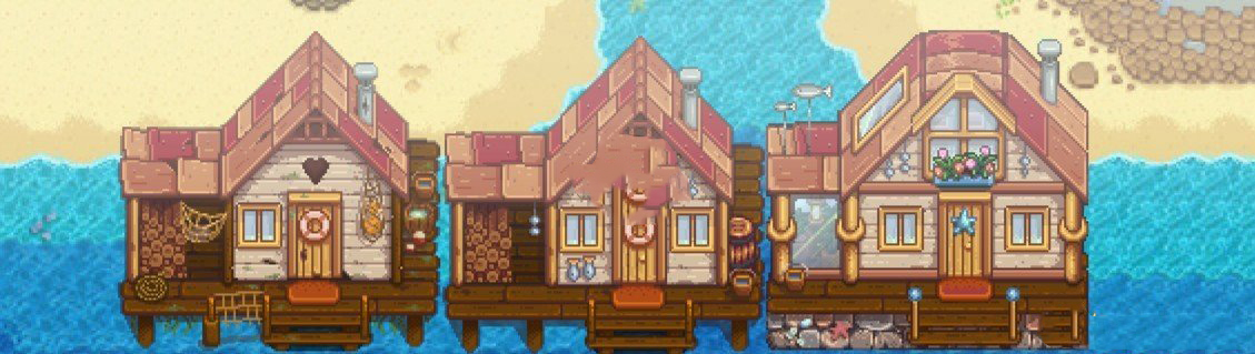 《星露谷物語》漁夫小屋MOD