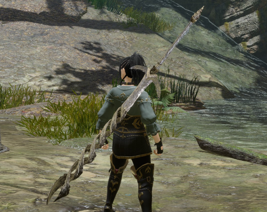 《怪物獵人：崛起》艾爾登法環(huán)狩獵神袛大劍MOD