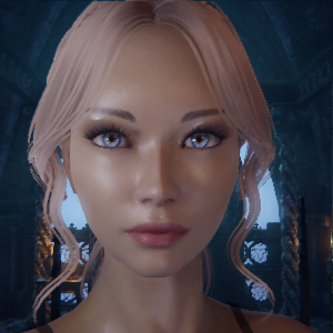 《懲戒魅魔》粉發藍眸清純少女捏臉MOD