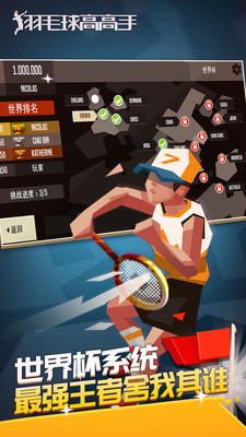 羽毛球高高手國際服