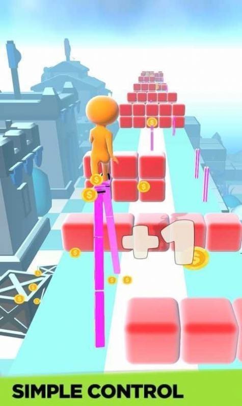 穿上高跟跑起來