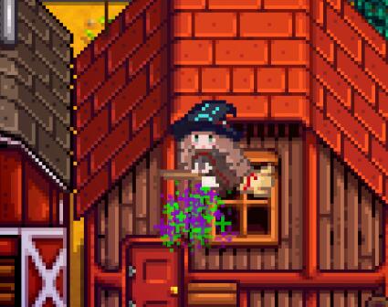 《星露谷物語》林中小女巫NPC外觀美化MOD