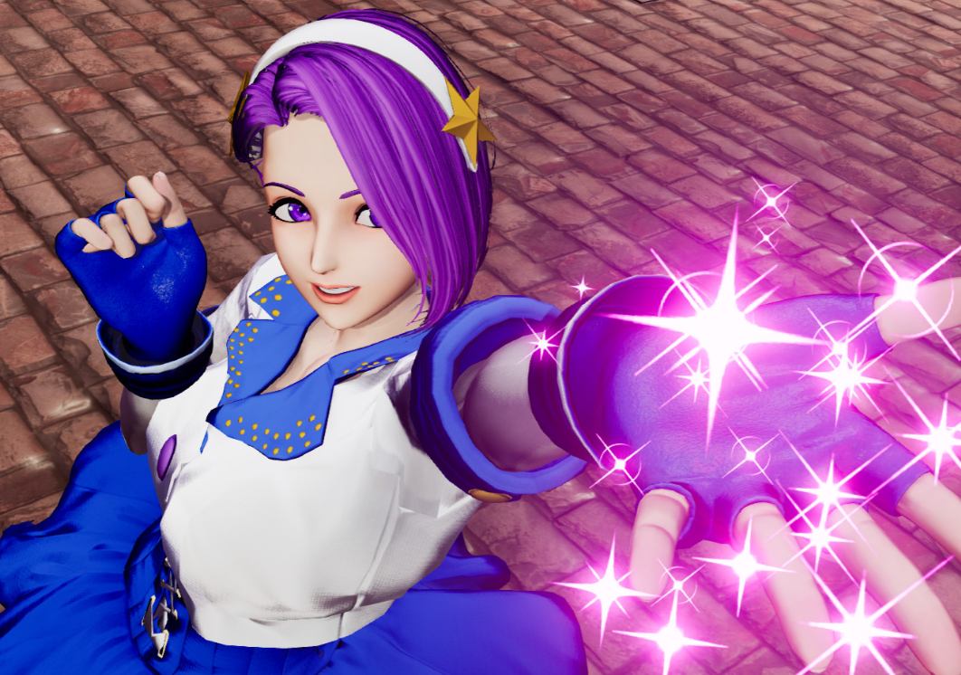 《拳皇15》雅典娜魔法少女白色水手服MOD