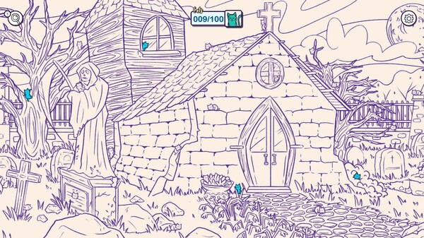 惡鬼鎮的隱藏貓咪