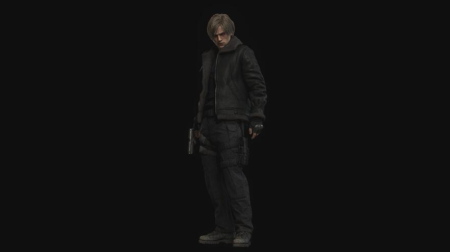 《生化危機4：重制版》里昂黑色夾克MOD