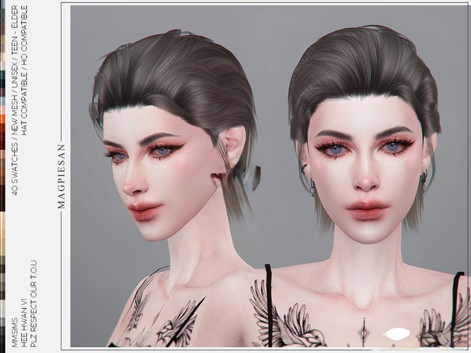 《模擬人生4》女性的帥氣短發(fā)MOD