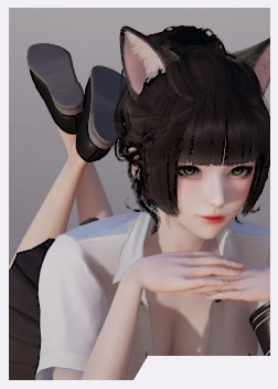 《AI少女》短發(fā)貓耳白領(lǐng)麗人MOD