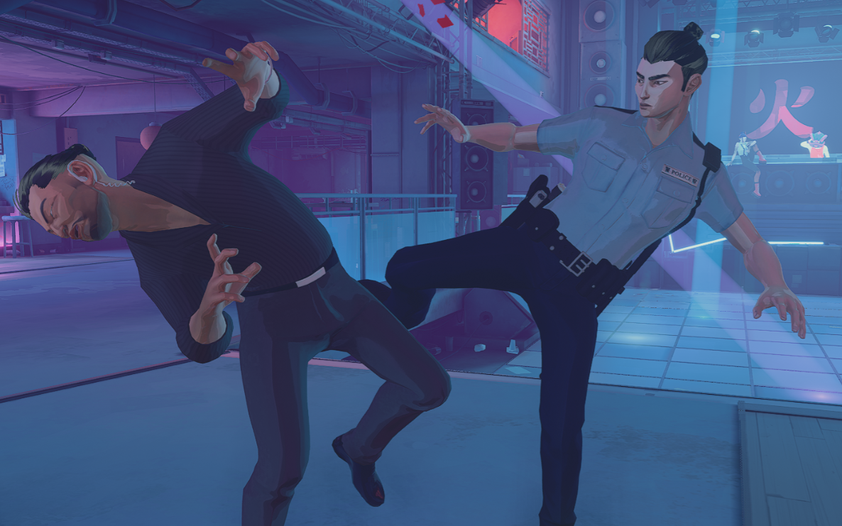 《師父》男主角藍色警員制服MOD