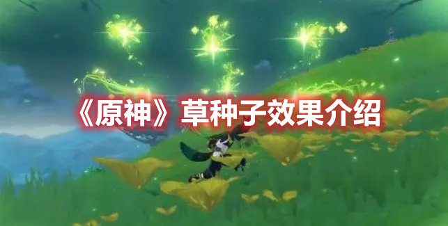 《原神》草種子效果介紹