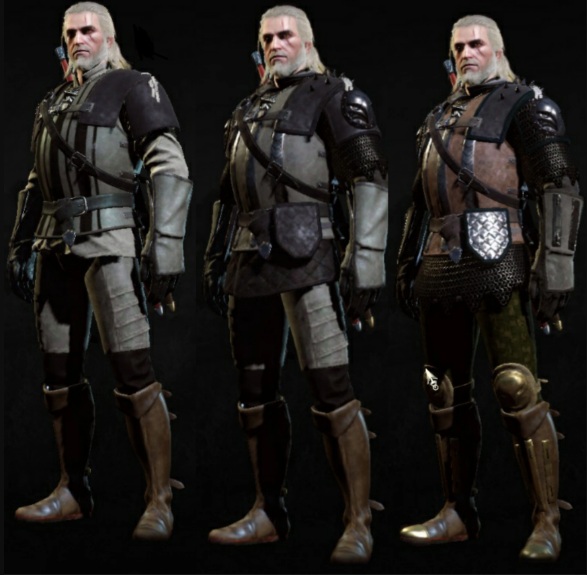《巫師3次世代版》獅鷲學派套裝經典配色MOD