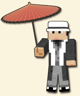 《我的世界》上海灘許文強(qiáng)皮膚MOD