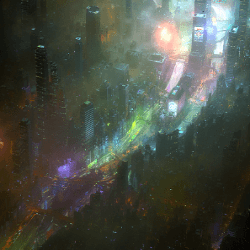 《Wallpaper Engine》賽博時代廣場高清動態(tài)壁紙
