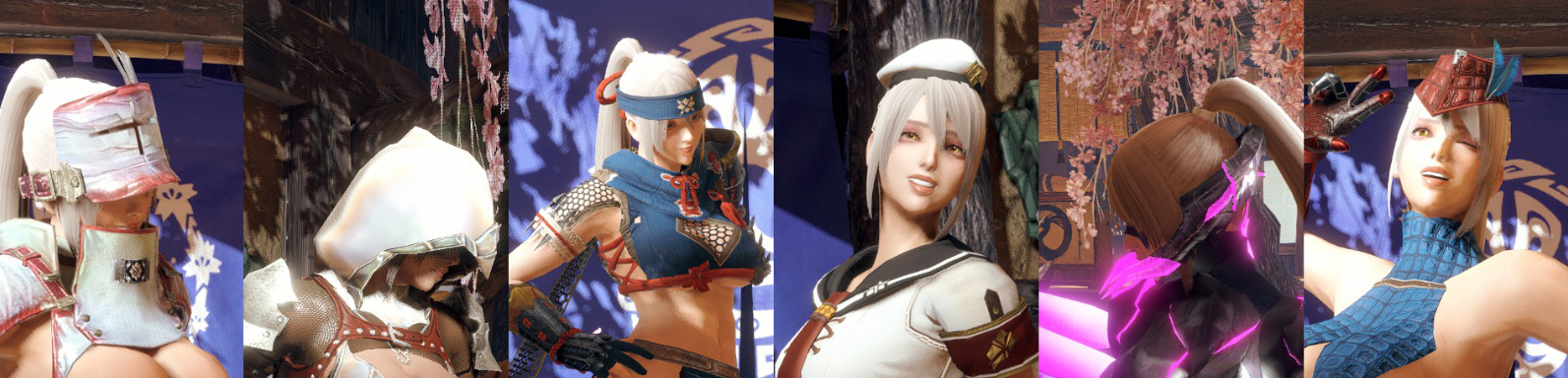 《怪物獵人崛起：曙光》性感套裝六合一MOD