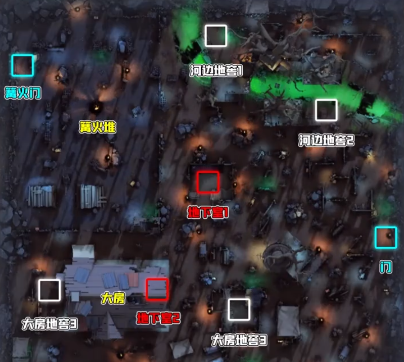 《第五人格》不歸林地窖刷新地點匯總介紹