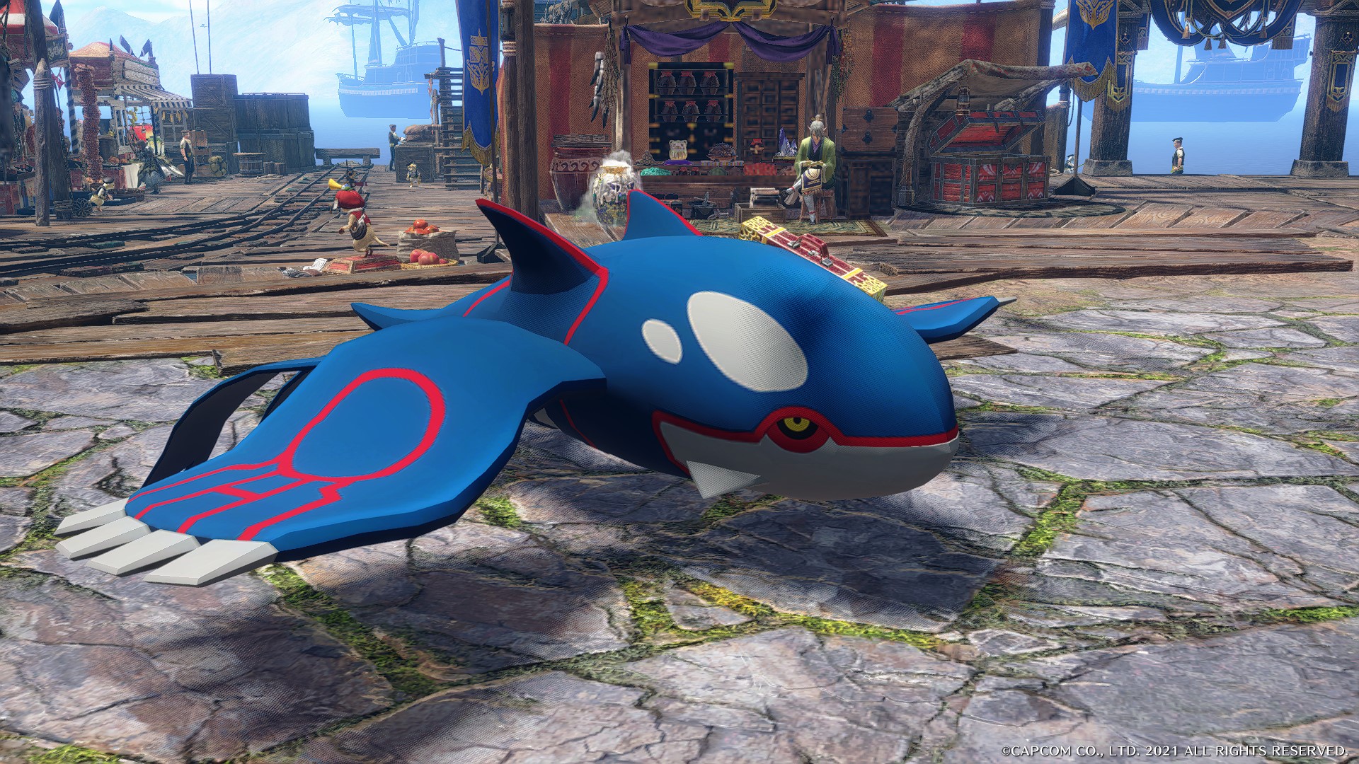 《怪物獵人：崛起》寶可夢蓋歐卡牙獵犬MOD