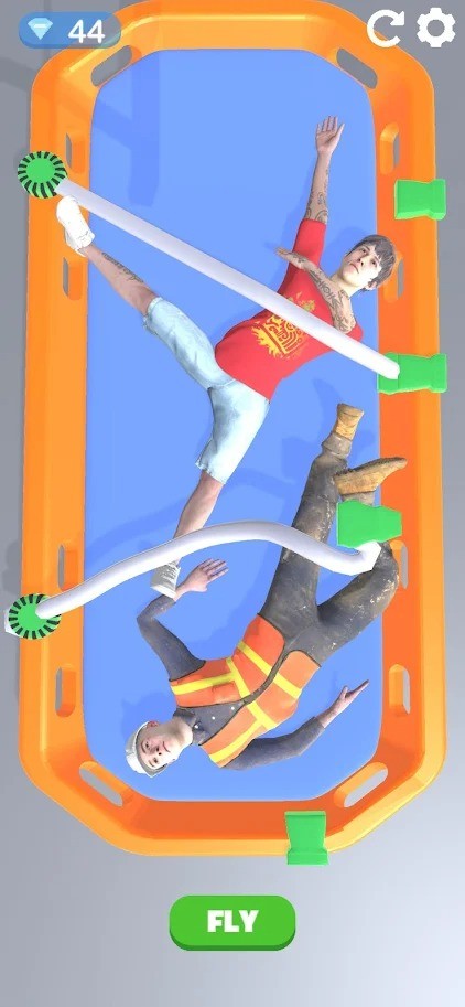 擔架固定帶3D