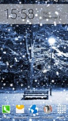 動態雪花壁紙