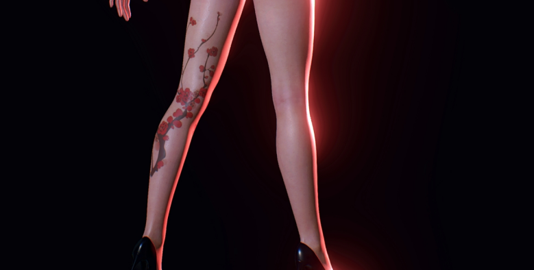 《生化危機2：重制版》克萊爾龍紋旗袍梅花紋身MOD[僅支持舊版本]