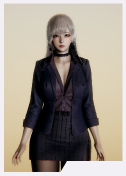 《AI少女》黑絲短裙職場美女MOD