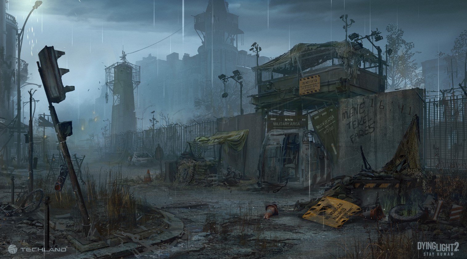 《Wallpaper Engine》消逝的光芒2廢棄城市原畫動態壁紙