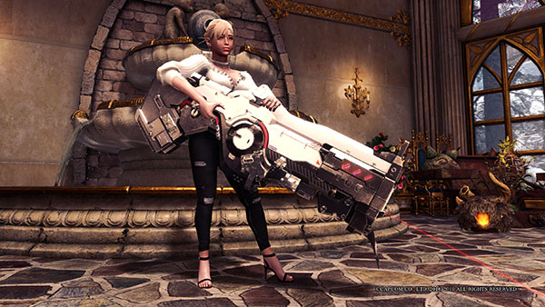 《怪物獵人世界：冰原》等離子重型弓箭槍MOD