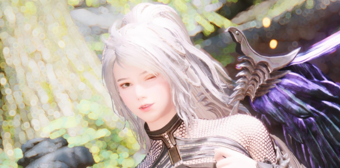 《上古卷軸5：天際重制版》白發(fā)女劍士蘿薇MOD