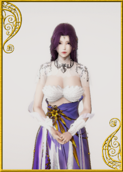 《AI少女》紫發幻想風小姐姐云曦MOD