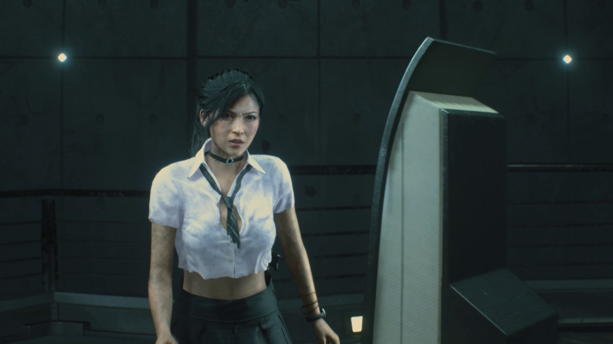 《生化危機2：重制版》艾達王清涼校服無內衣MOD[兼容新版本]