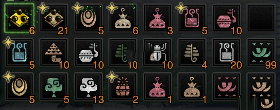 《怪物獵人：世界》無工藝物品容量MOD