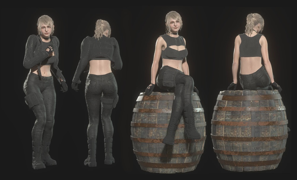 《生化危機4：重制版》機車少女阿什莉MOD[正式版]