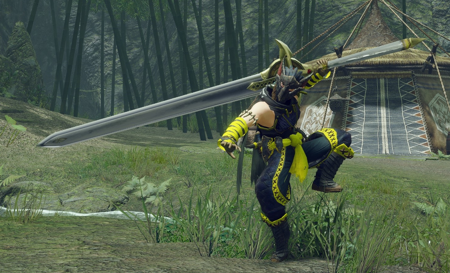 《怪物獵人：崛起》索尼克與黑騎士石中劍MOD
