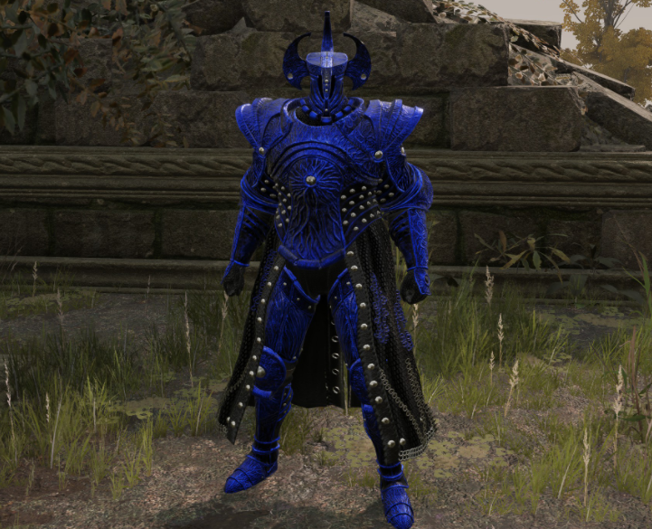 《艾爾登法環(huán)》熔爐騎士套裝深紫色紋理MOD