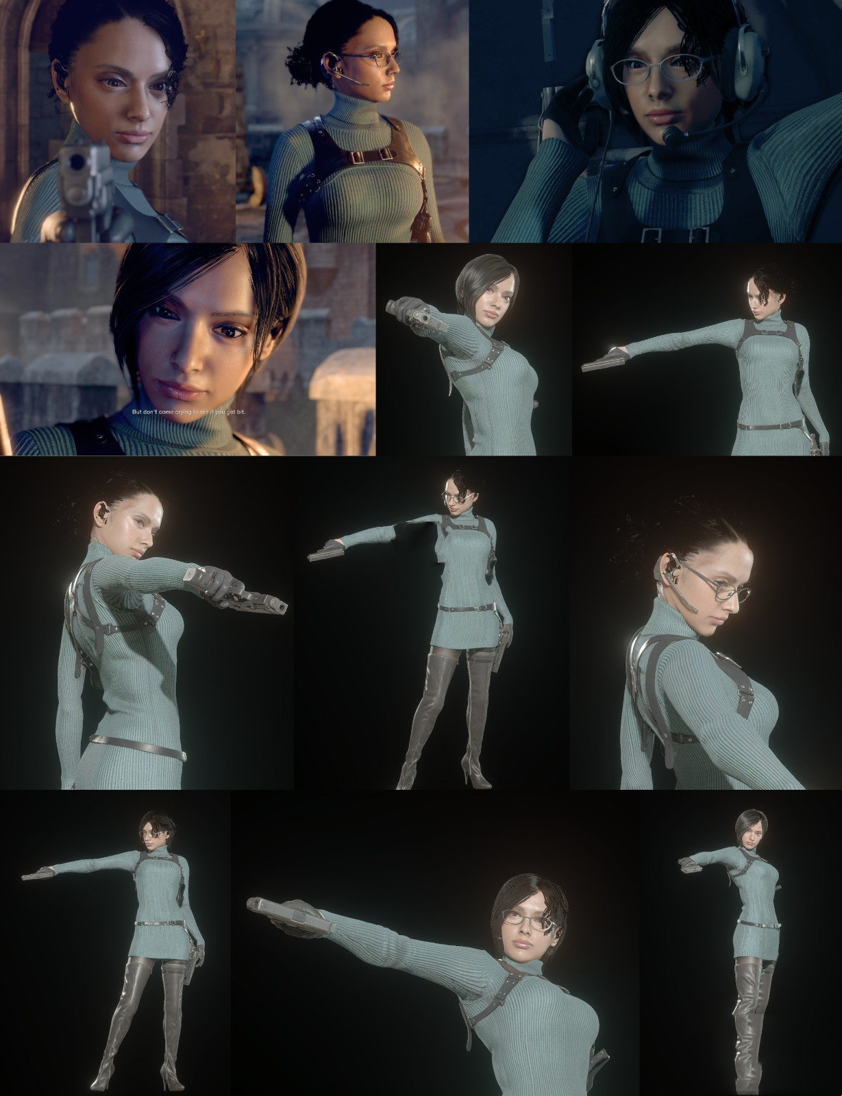 《生化危機4：重制版》艾達王哈尼根服裝外觀MOD