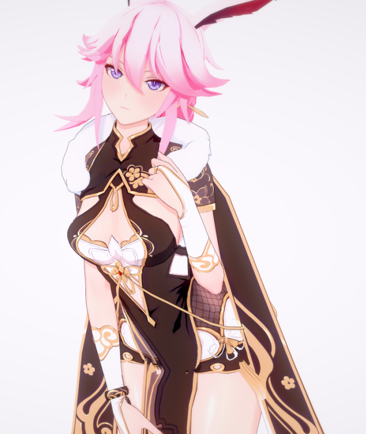 《戀活Sunshine》崩壞3性感可愛櫻發美少女八重櫻MOD