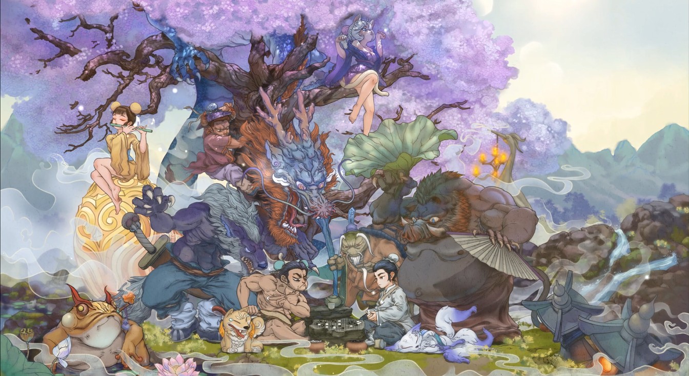 《Wallpaper Engine》了不起的修仙模擬器動態封面壁紙