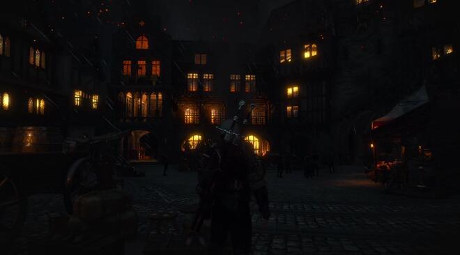 《巫師3次世代版》更黑暗和沉浸式的夜晚MOD