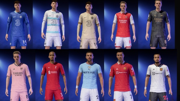 《FIFA 22》Walker的2022-23賽季球衣整合包