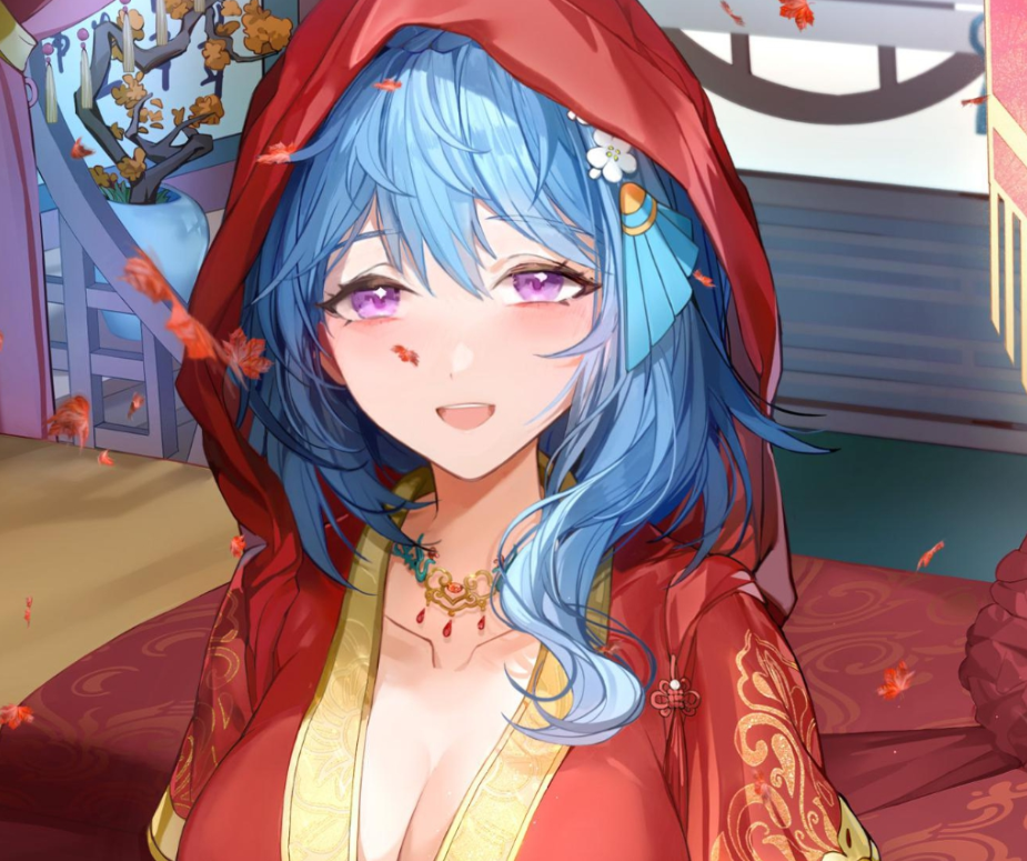 《魔鏡2》美少女倩兮紅色婚服精美壁紙