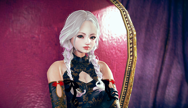 《AI少女》白發會場旗袍大小姐MOD
