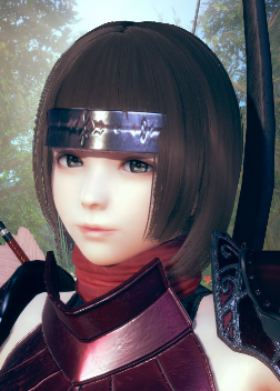 《AI少女》黑色短發鎧甲女武士MOD