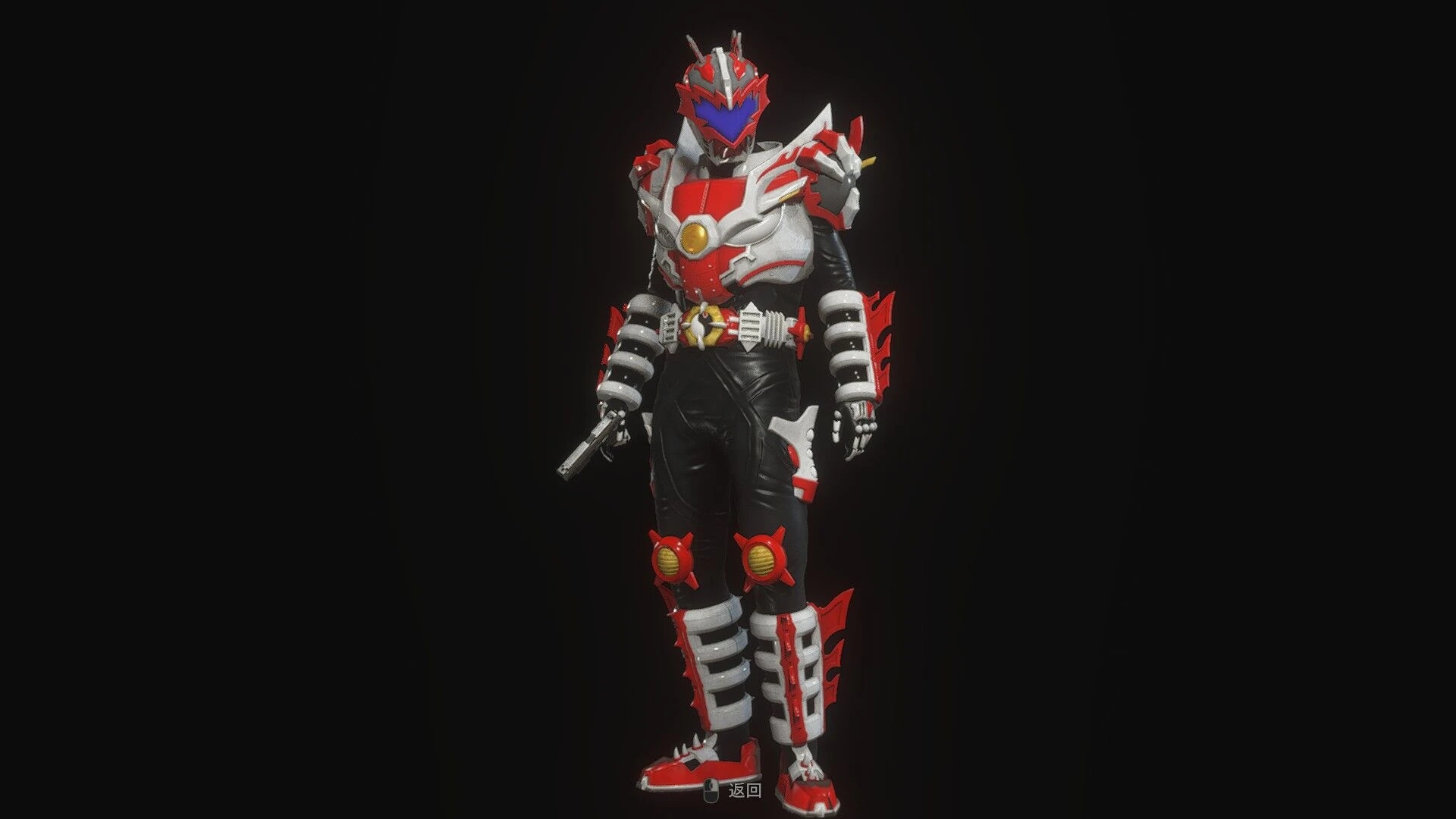 《生化危機4：重制版》里昂的鎧甲勇士套MOD