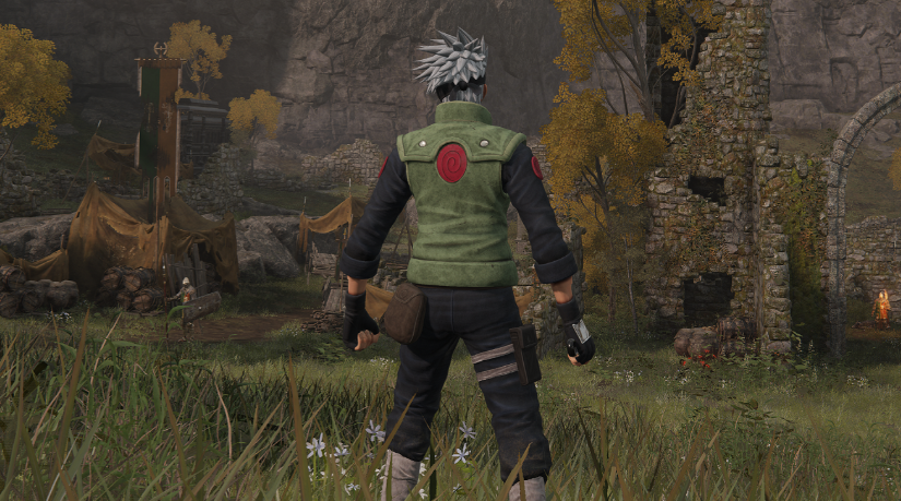 《艾爾登法環(huán)》火影卡卡西替換騎士盔甲套MOD