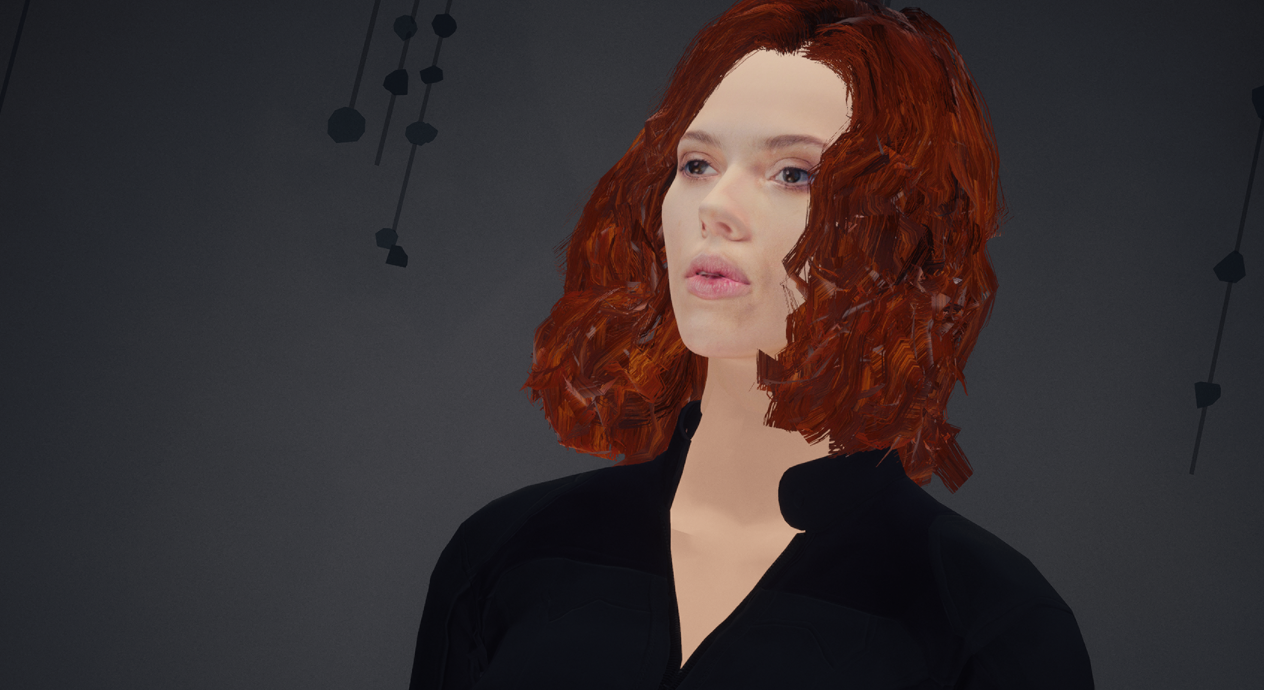 《師父》女性外觀漫威斯嘉麗黑寡婦MOD
