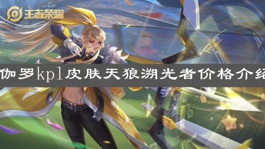 《王者榮耀》伽羅kpl皮膚天狼溯光者價格介紹