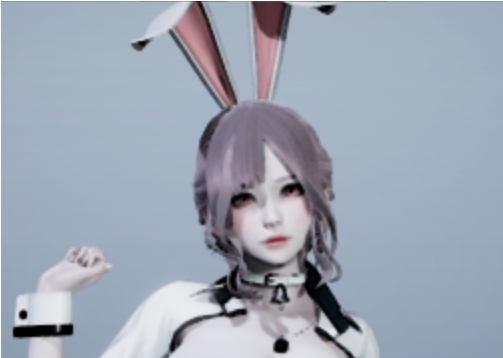 《AI少女》性感魅惑銀發(fā)兔女郎MOD