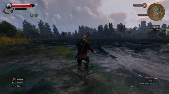 《巫師3次世代版》允許淺水跳躍MOD